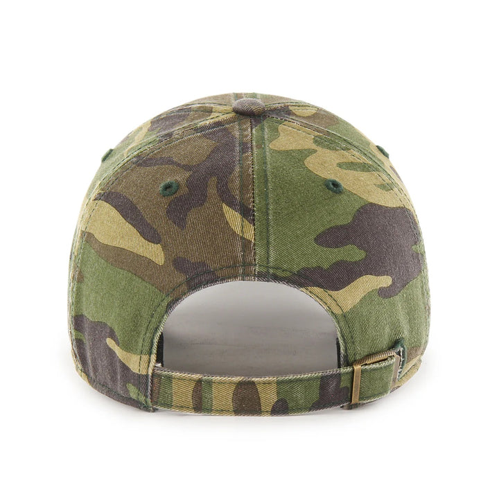 47 Brand Washington Nationals Clean Up Adjustable Hat - Camo - Back