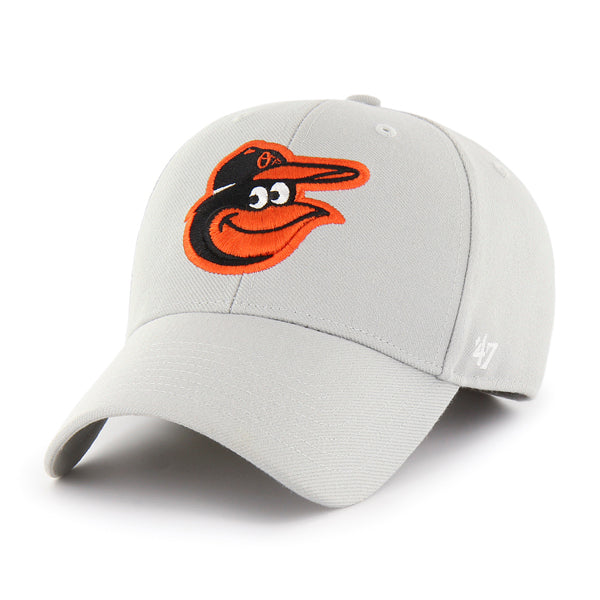 47 Brand Baltimore Orioles MVP Adjustable Hat - Gray - Front