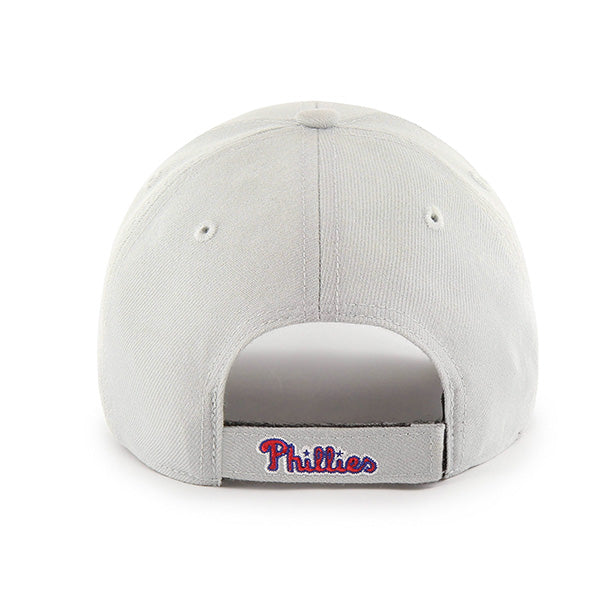 47 Brand Philadelphia Phillies MVP Adjustable Hat - Gray - Back