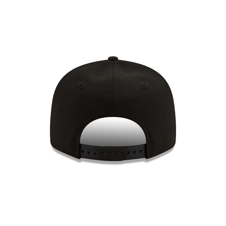 New Era Golden State Warriors Black &amp; White 9FIFTY Snapback Hat - View 2