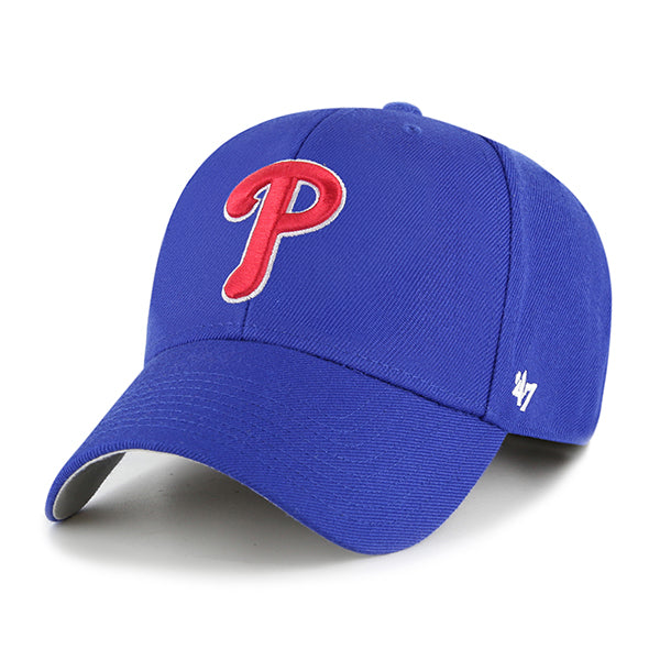 47 Brand Philadelphia Phillies MVP Adjustable Hat - Royal - Front