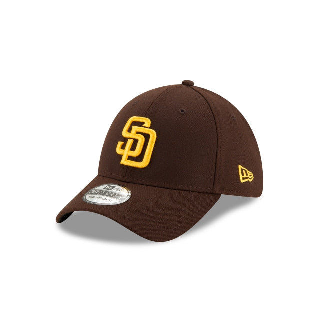 San Diego Padres Classic 39THIRTY Stretch Fit Hat - Brown