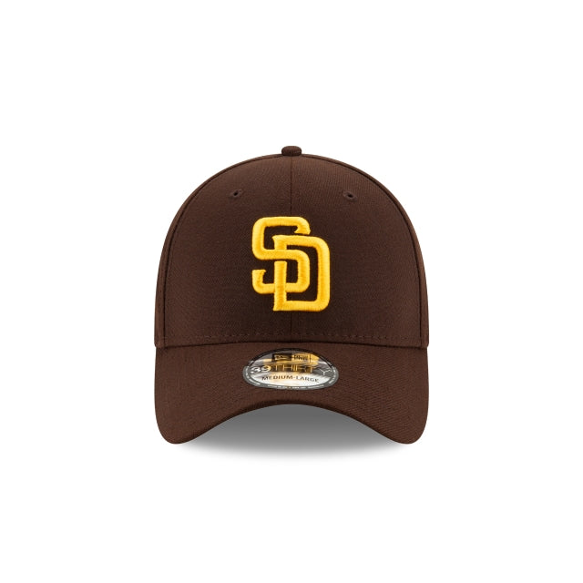 San Diego Padres Classic 39THIRTY Stretch Fit Hat - Brown