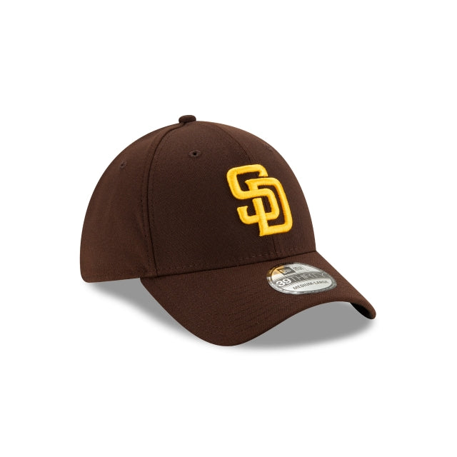 San Diego Padres Classic 39THIRTY Stretch Fit Hat - Brown