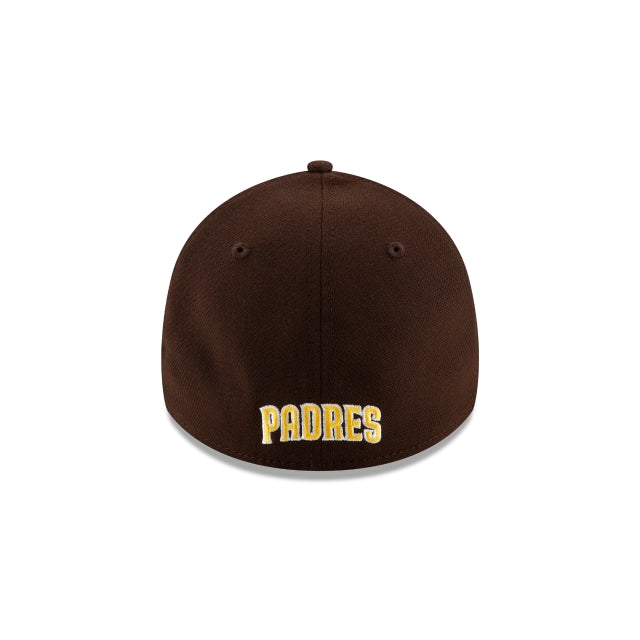 San Diego Padres Classic 39THIRTY Stretch Fit Hat - Brown
