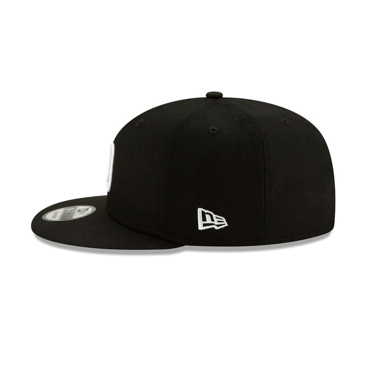 New Era San Diego Padres Basic Black 9FIFTY Snapback Hat - View 5
