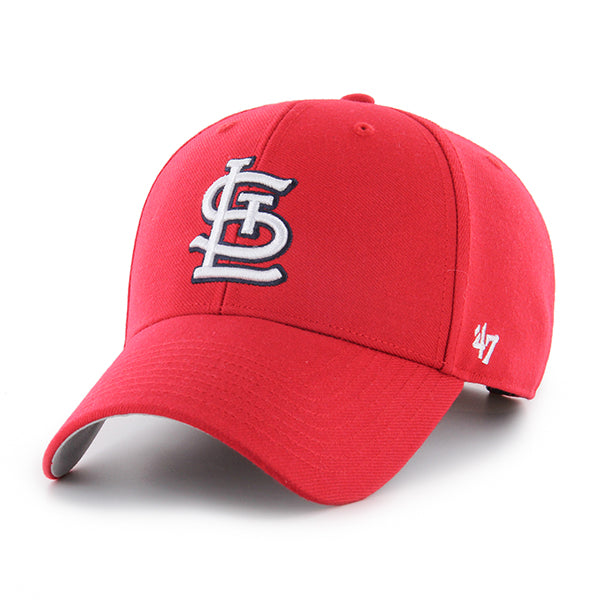 47 Brand St. Louis Cardinals MVP Adjustable Hat - Red - Front