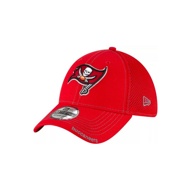 Tampa Bay Buccaneers Neo 39THIRTY Stretch Fit Hat - Red