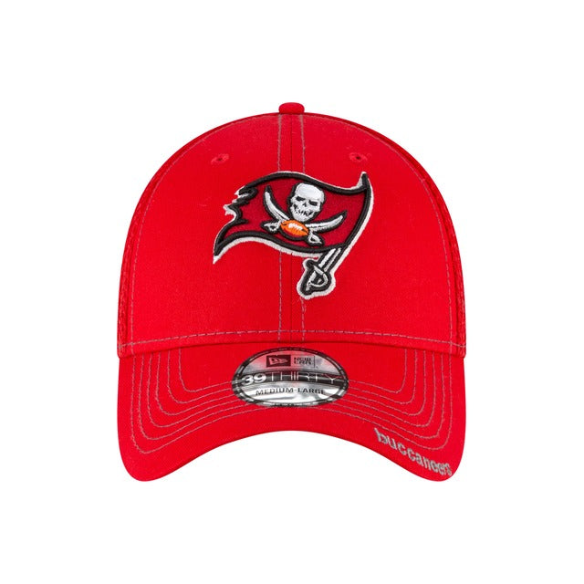 Tampa Bay Buccaneers Neo 39THIRTY Stretch Fit Hat - Red