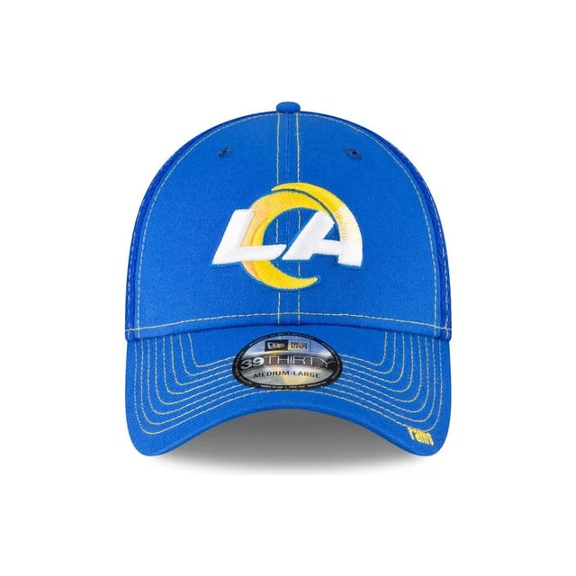 New Era Los Angeles Rams Neo 39THIRTY Stretch Fit Hat - Blue