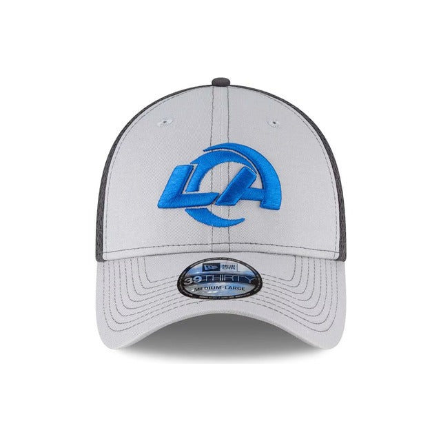 Los Angeles Rams Neo 39THIRTY Stretch Fit Hat - Gray / Navy