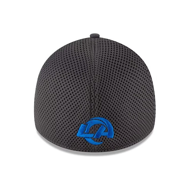 Los Angeles Rams Neo 39THIRTY Stretch Fit Hat - Gray / Navy