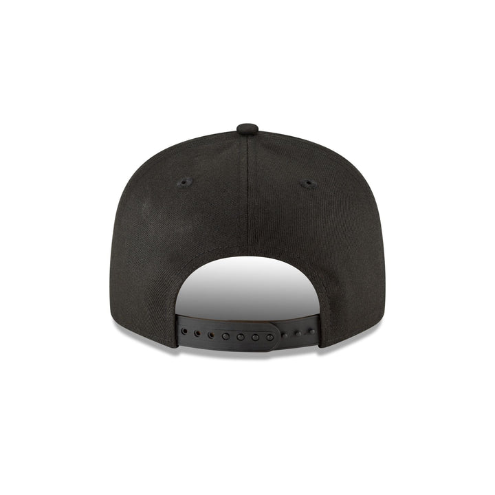 New Era Los Angeles Rams Black on Black 9FIFTY Snapback Hat - View 2