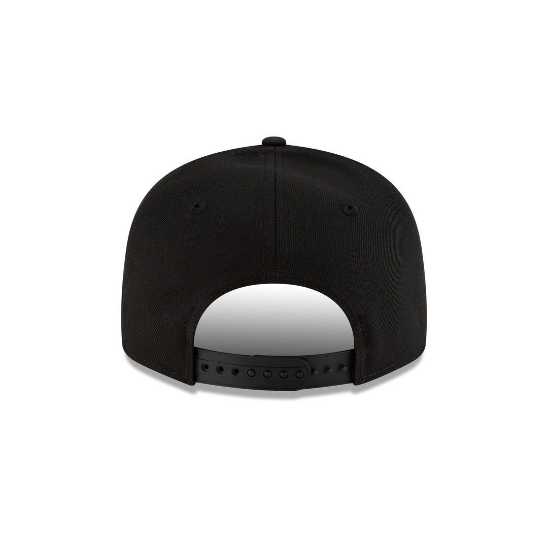 New Era Los Angeles Chargers Black on Black 9FIFTY Snapback Hat - View 2