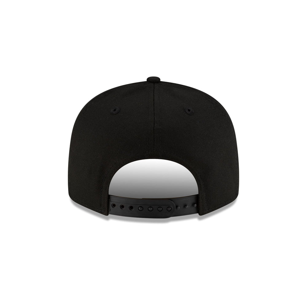 New Era Los Angeles Chargers Black & White 9FIFTY Snapback Hat - View 2