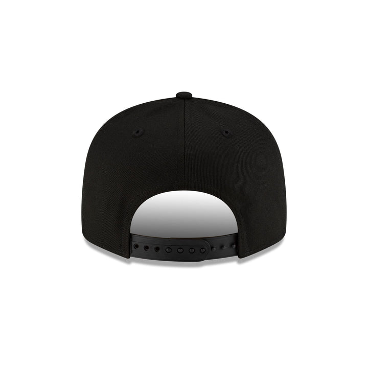 New Era Los Angeles Chargers Black &amp; White 9FIFTY Snapback Hat - View 2