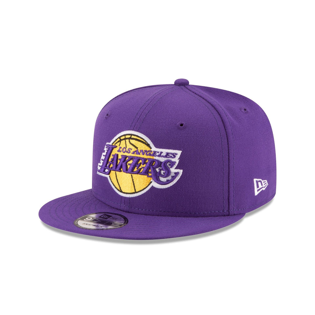 New Era Los Angeles Lakers Basic 9FIFTY Snapback Hat - View 1