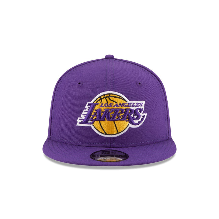 New Era Los Angeles Lakers Basic 9FIFTY Snapback Hat - View 4
