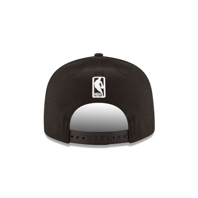 New Era Los Angeles Lakers Black 9FIFTY Snapback Hat - View 5
