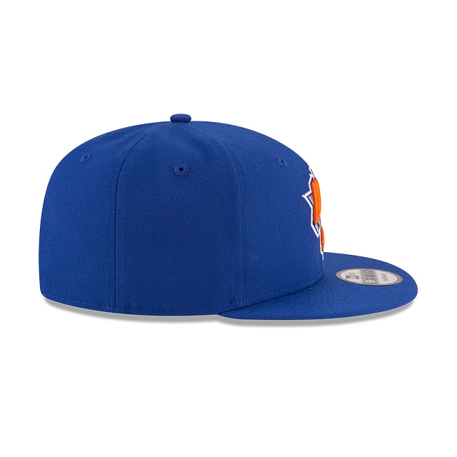 New Era New York Knicks Basic 9FIFTY Snapback Hat - View 2