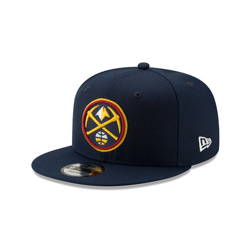 New Era Denver Nuggets Basic 9FIFTY Snapback Hat - Navy