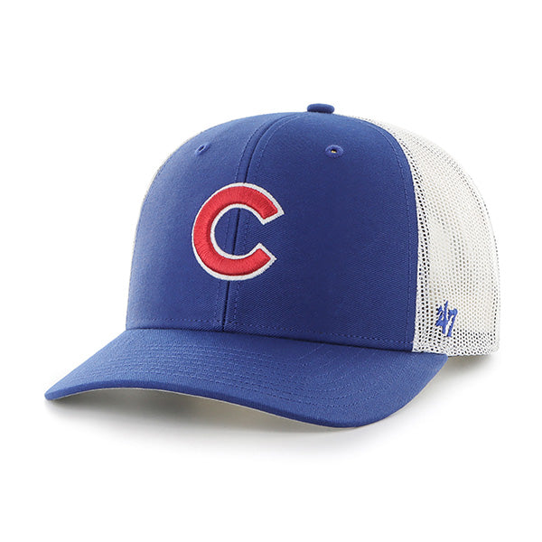 47 Brand Chicago Cubs Trucker Adjustable Hat - Royal - Front