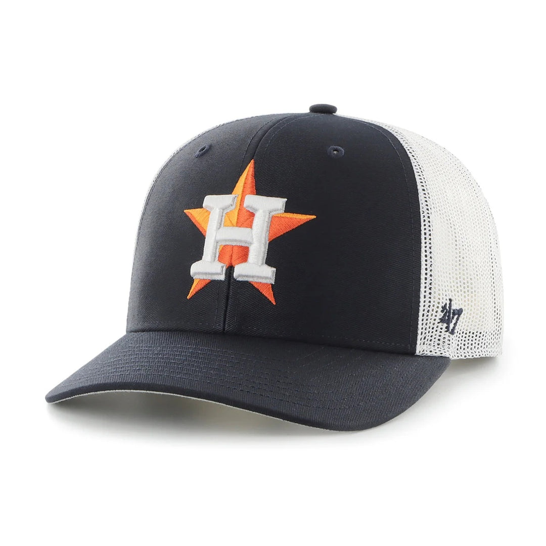 47 Brand Houston Astros Trucker Adjustable Hat - Navy - Front