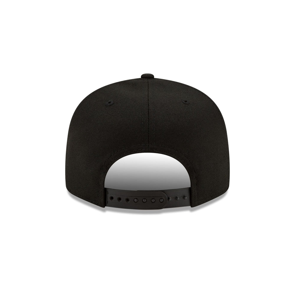 New Era Los Angeles Rams Black & White 9FIFTY Snapback Hat - View 2