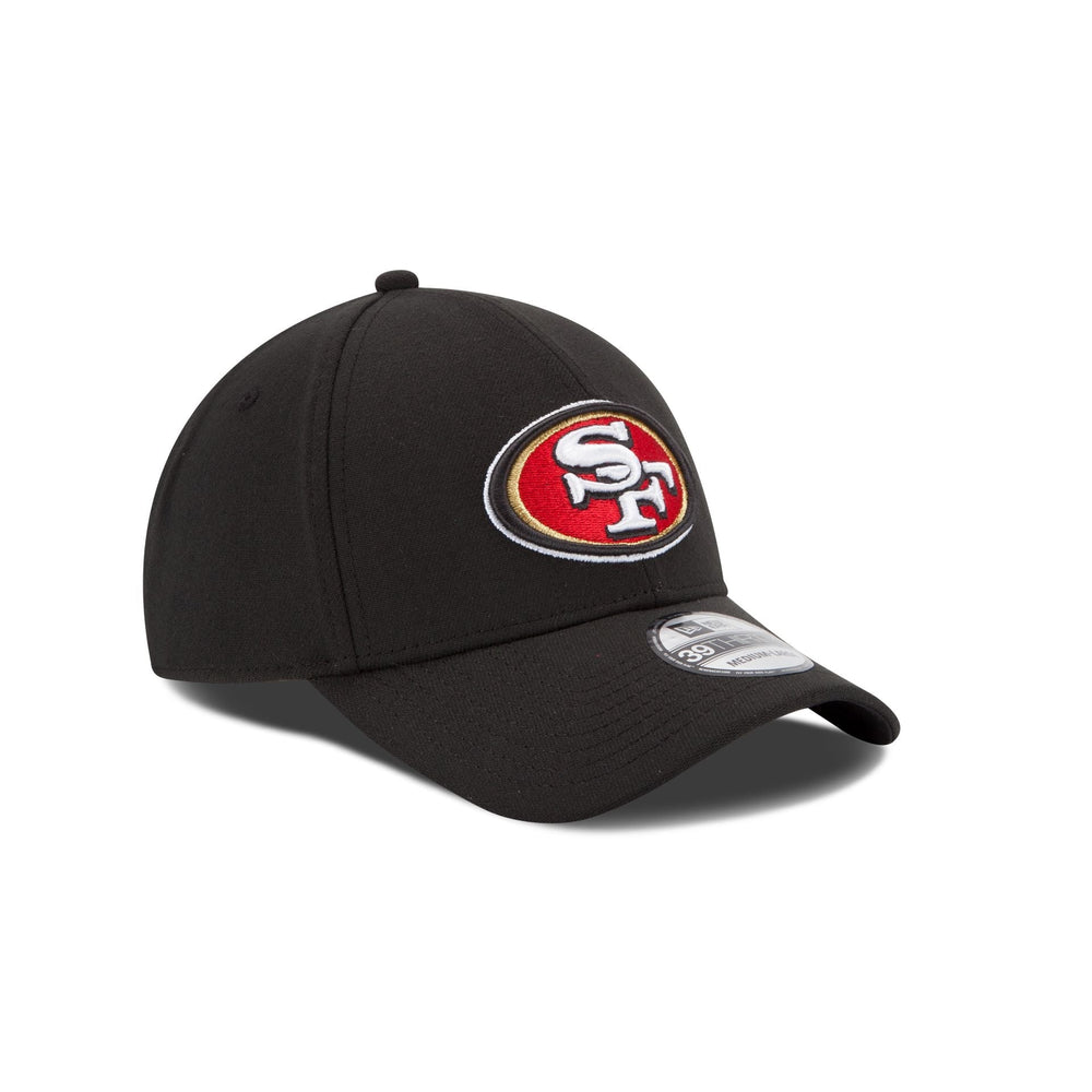 San Francisco 49ers Classic 39THIRTY Stretch Fit Hat - Black / Team Colors