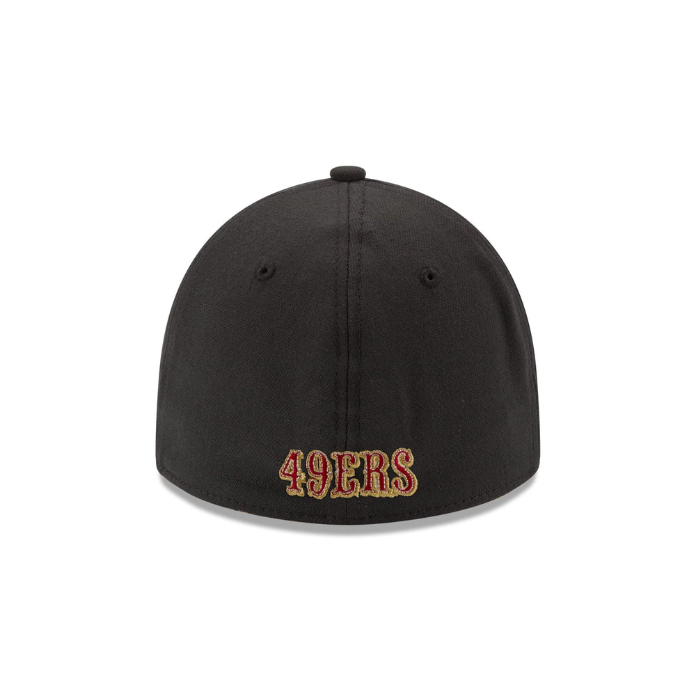 San Francisco 49ers Classic 39THIRTY Stretch Fit Hat - Black / Team Colors