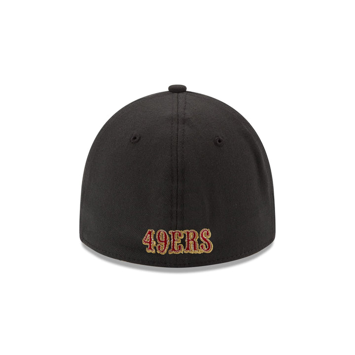 San Francisco 49ers Classic 39THIRTY Stretch Fit Hat - Black / Team Colors