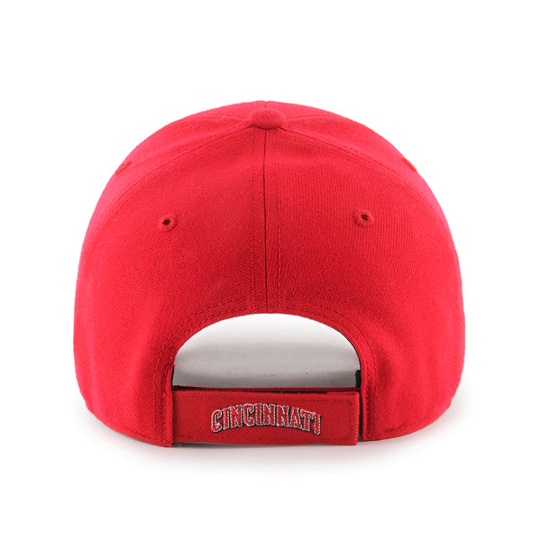 47 Brand Cincinnati Reds MVP Adjustable Hat - Red - Back