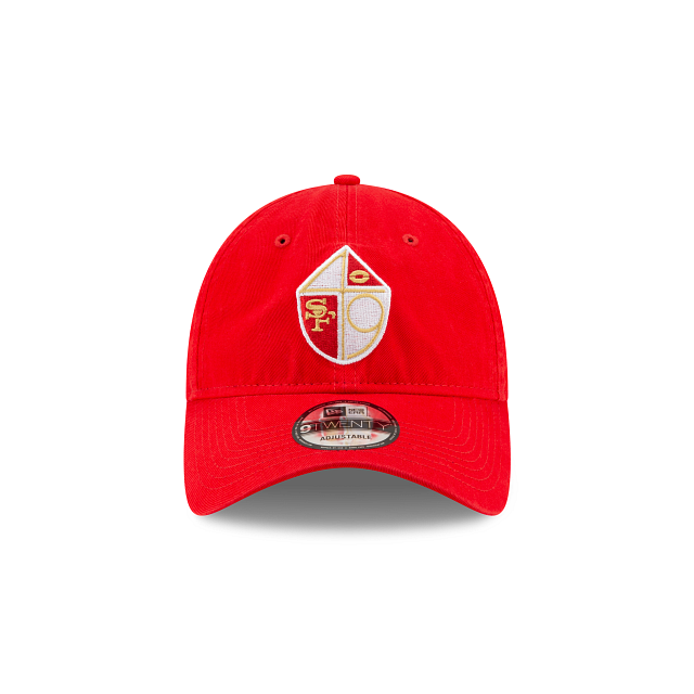 New Era San Francisco 49ers Throwback 9TWENTY Adjustable Hat - View 4