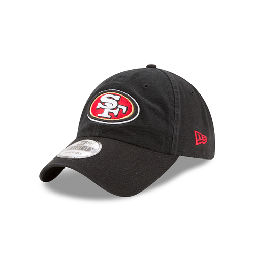 New Era San Francisco 49ers 9TWENTY Adjustable Hat - Black
