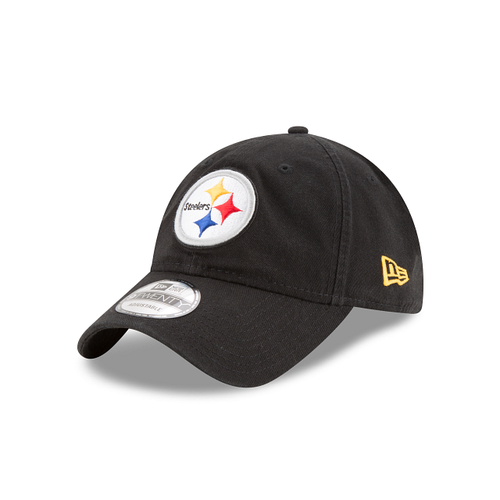 New Era Pittsburgh Steelers 9TWENTY Adjustable Hat - Black