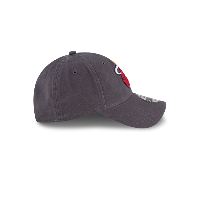 New Era Miami Heat 9TWENTY Adjustable Hat - View 6
