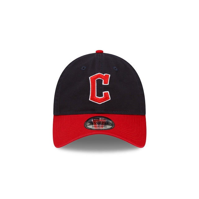 New Era Cleveland Guardians Two Tone 9TWENTY Adjustable Hat - View 4