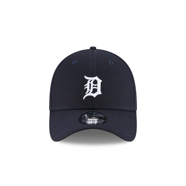 Detroit Tigers Classic 39THIRTY Stretch Fit Hat - Navy / White