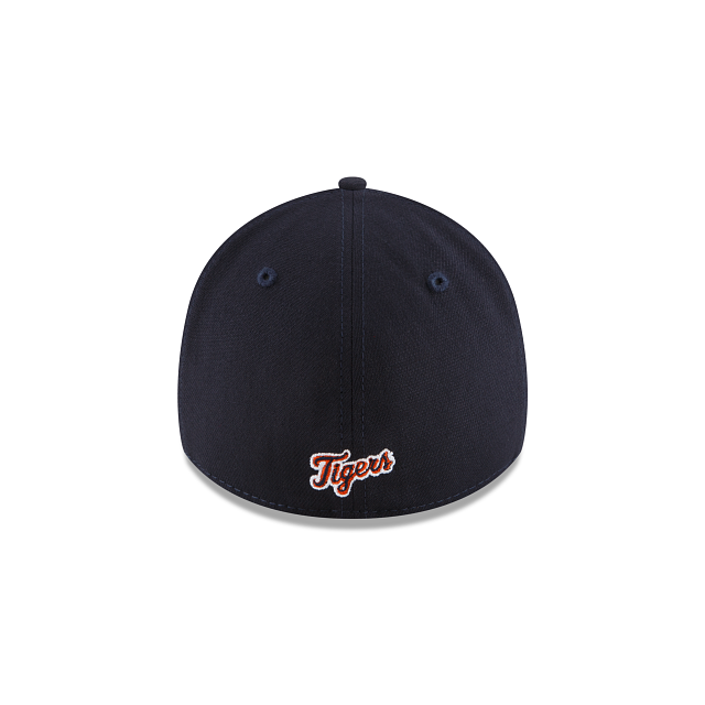 Detroit Tigers Classic 39THIRTY Stretch Fit Hat - Navy / White