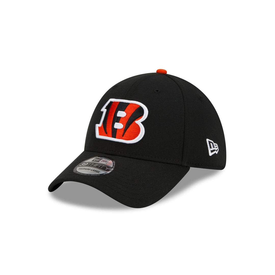 Cincinnati Bengals Classic 39THIRTY Stretch Fit Hat - Black / Team Colors