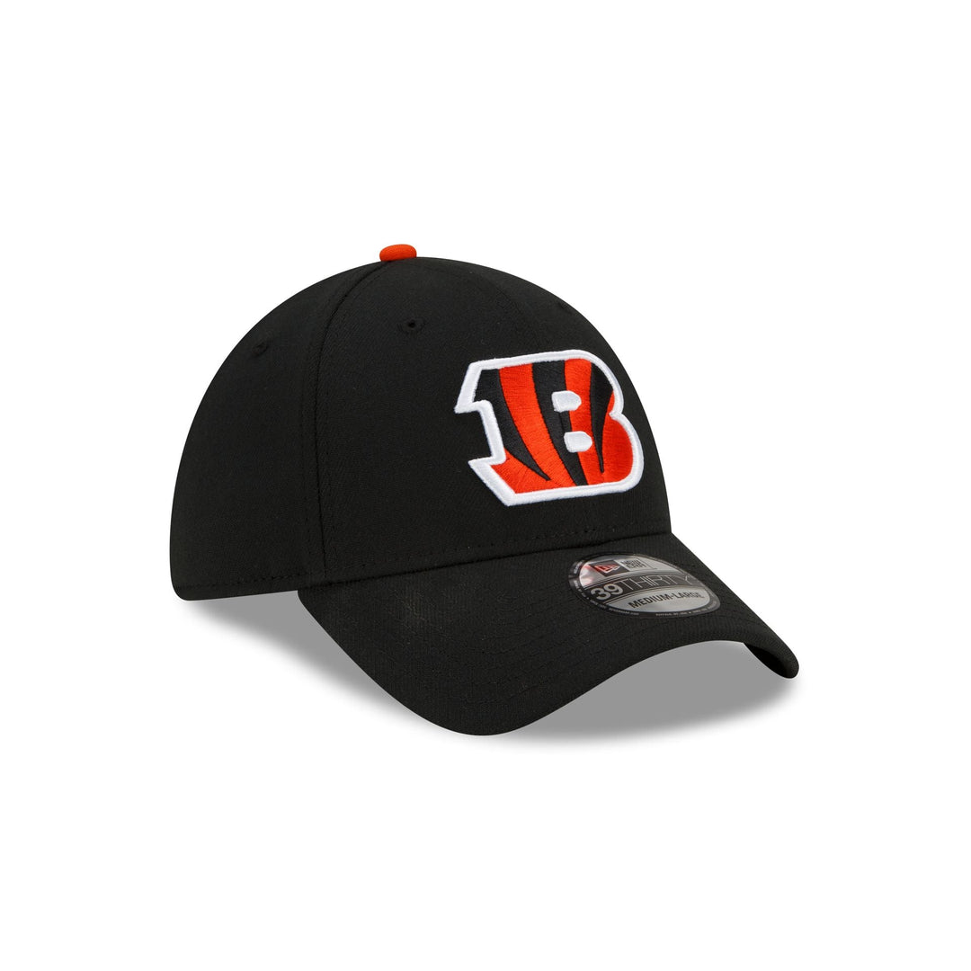 Cincinnati Bengals Classic 39THIRTY Stretch Fit Hat - Black / Team Colors