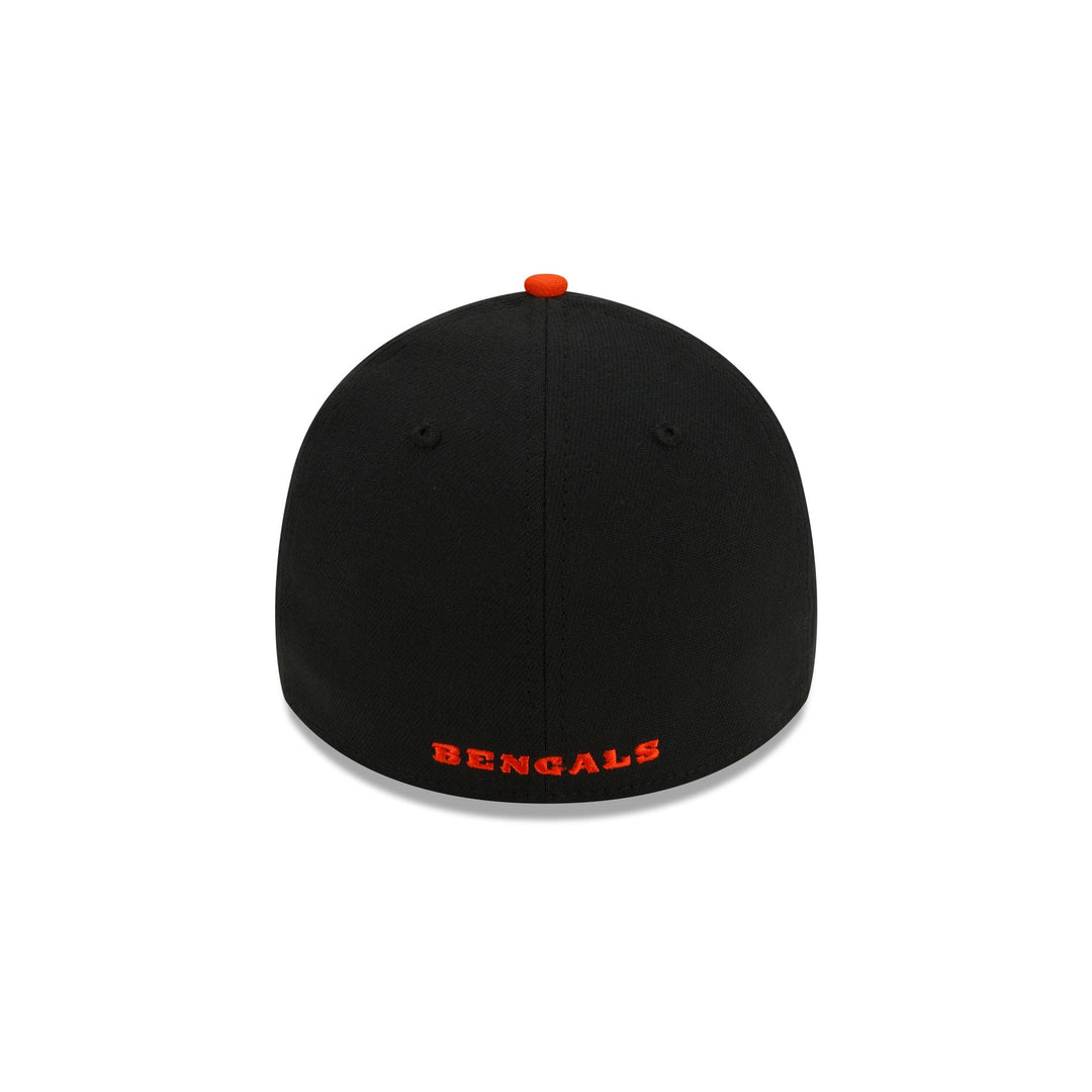 Cincinnati Bengals Classic 39THIRTY Stretch Fit Hat - Black / Team Colors