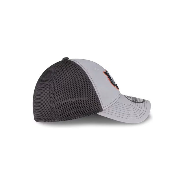 Cincinnati Bengals Neo 39THIRTY Stretch Fit Hat - Gray / Navy