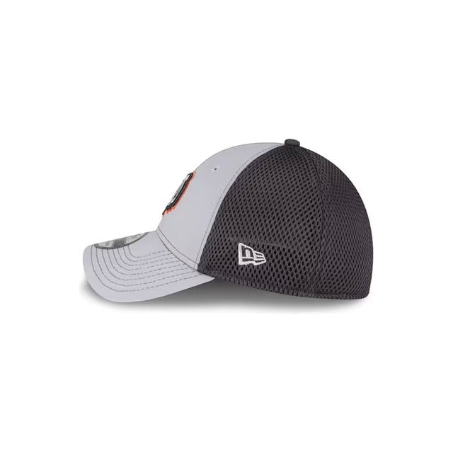 Cincinnati Bengals Neo 39THIRTY Stretch Fit Hat - Gray / Navy