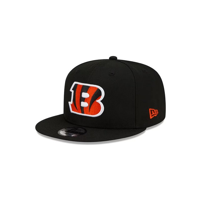 Cincinnati Bengals Basic 9FIFTY Snapback Hat - Black