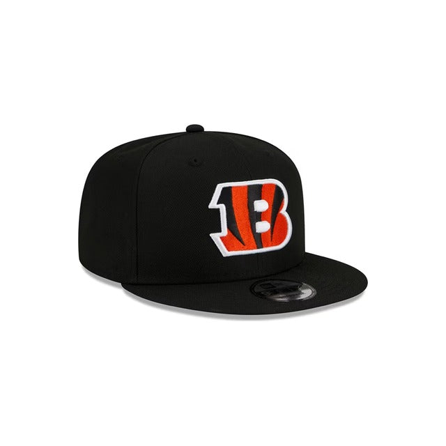Cincinnati Bengals Basic 9FIFTY Snapback Hat - Black