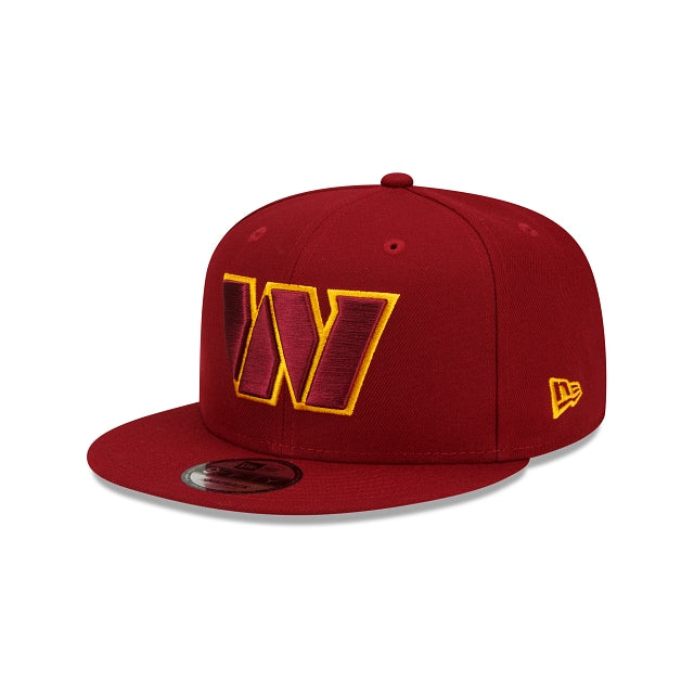 New Era Washington Commanders Basic 9FIFTY Snapback Hat - View 1