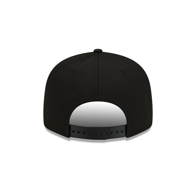 New Era Washington Commanders Black &amp; White 9FIFTY Snapback Hat - View 5