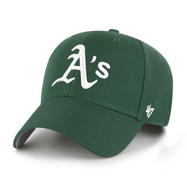 47 Brand Oakland Athletics MVP Adjustable Hat - Green - Front