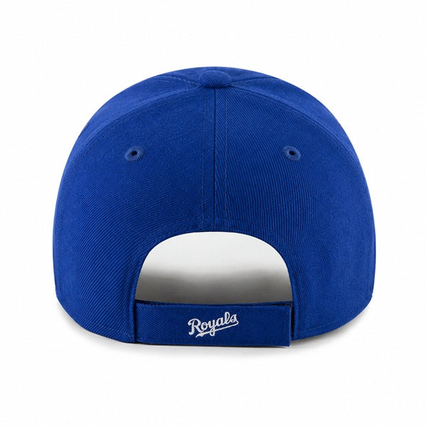 47 Brand Kansas City Royals MVP Adjustable Hat - Royal Blue - Back